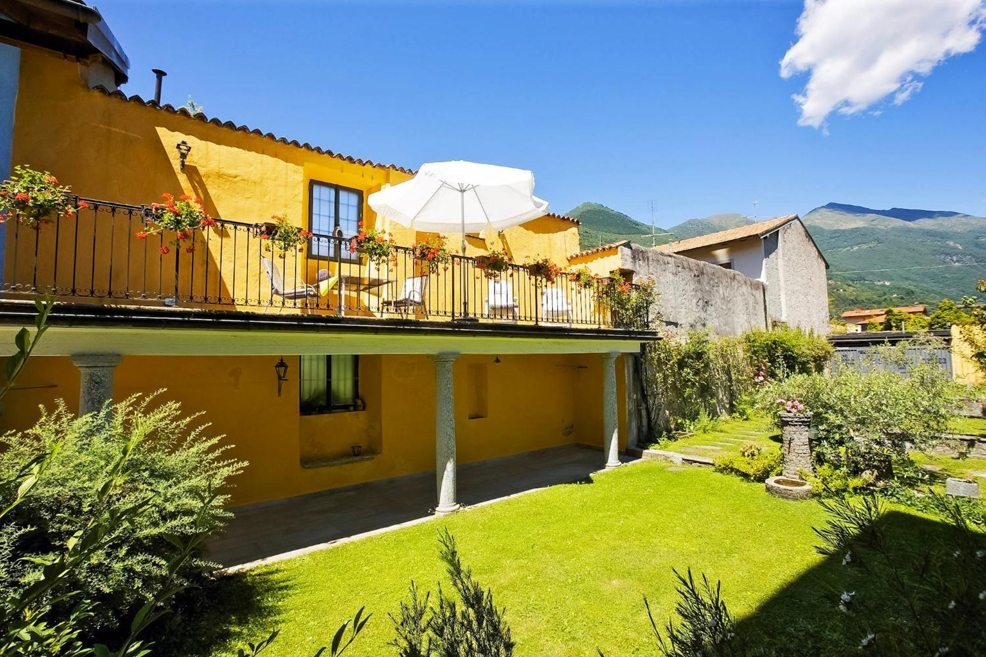 Casa Bel Giardino Villa Канобио Екстериор снимка