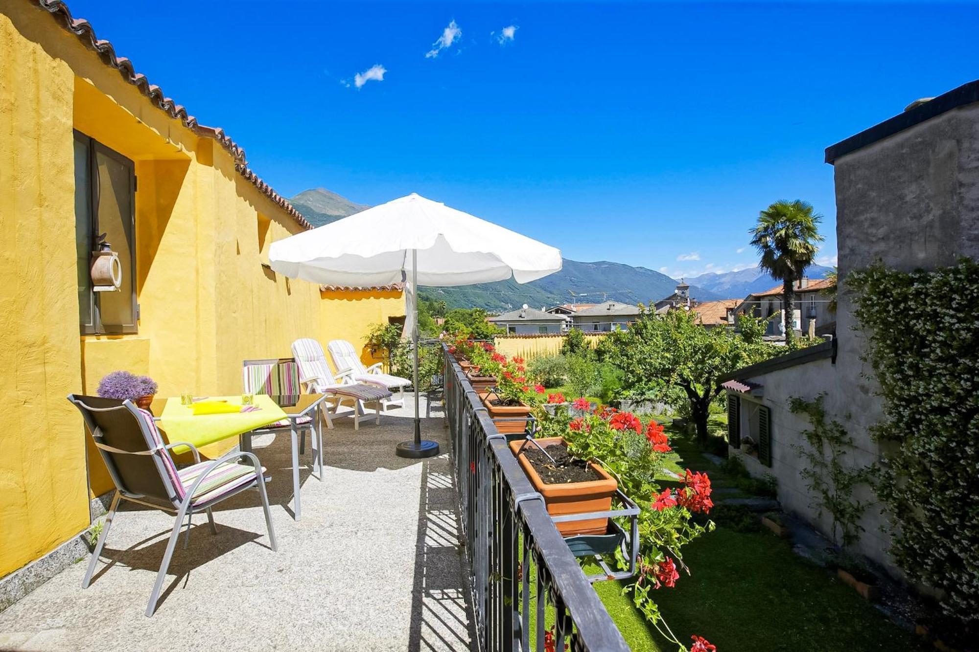 Casa Bel Giardino Villa Канобио Екстериор снимка