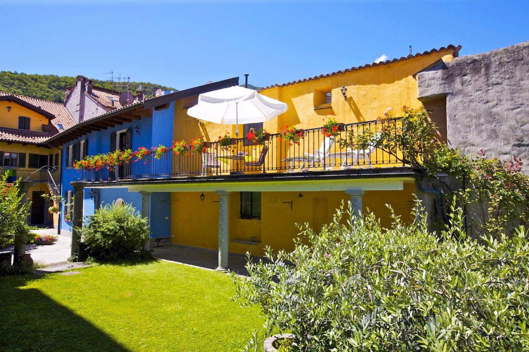 Casa Bel Giardino Villa Канобио Екстериор снимка